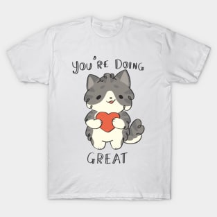 Supportive kitty cat T-Shirt